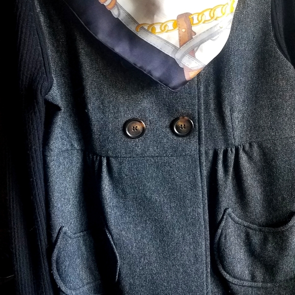 Cop Copine, Tweed Jacket w Knit Sleeves - Picture 2 of 10